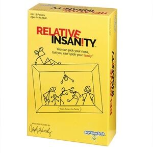 Amazon Relative Insanity Card Game - Yellow